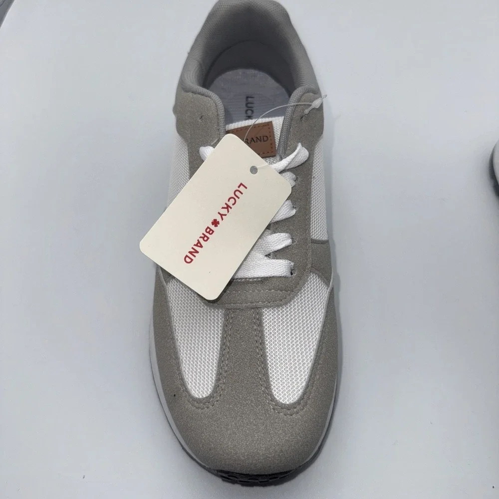 Lucky Brand‎ Bryan MS1 Sneakers Men Size 10M Gray/White Wear Lucky